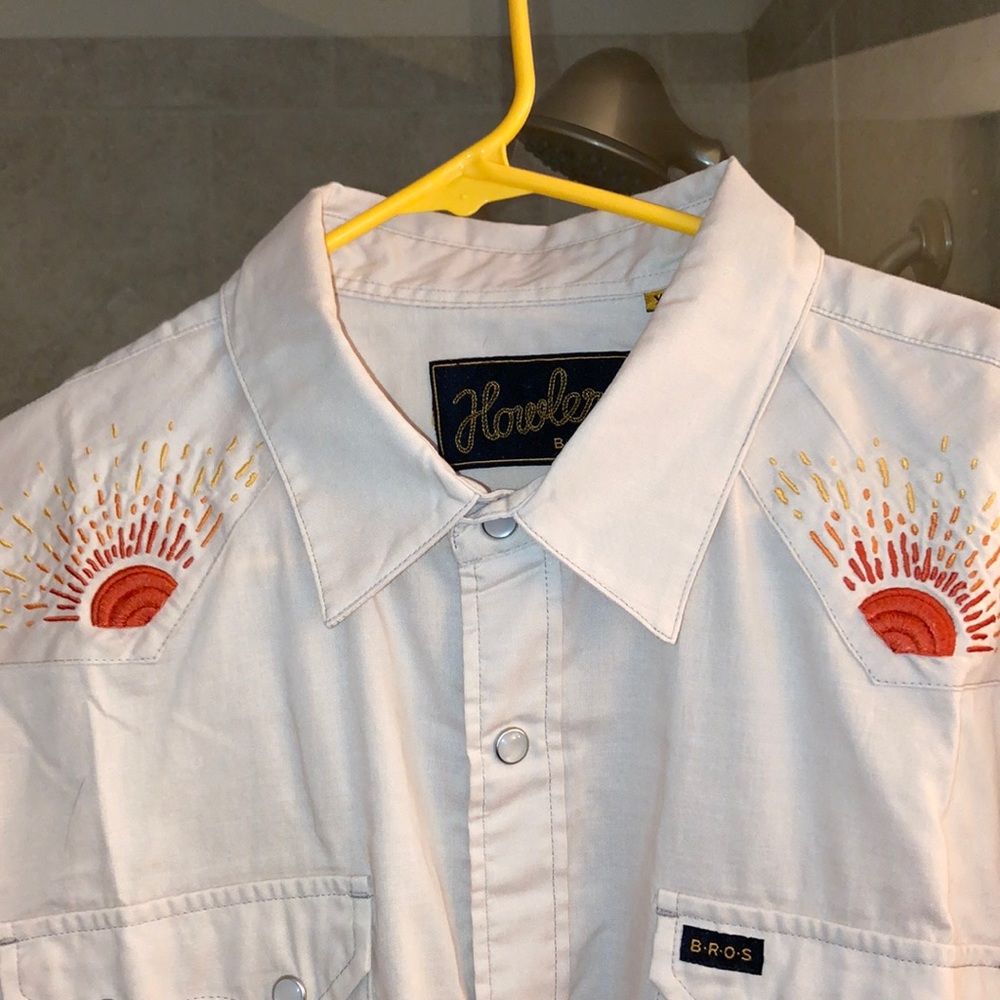 Howler Brothers gaucho snap shirt